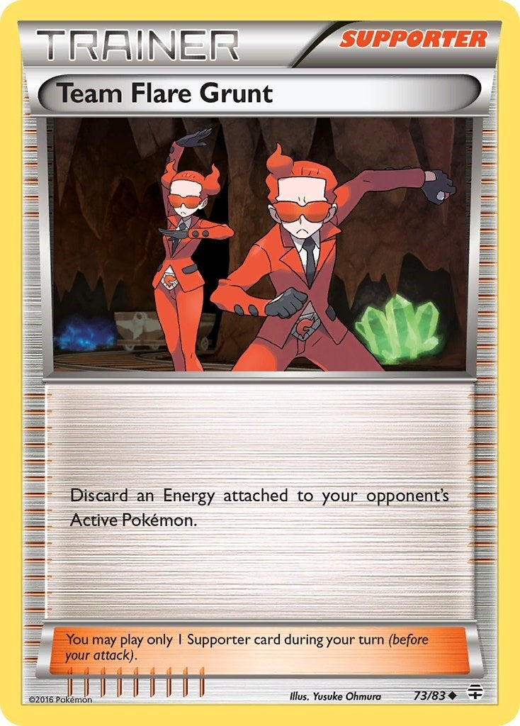 Image for Team Flare Grunt (73/83) [Generations] - Pokemon