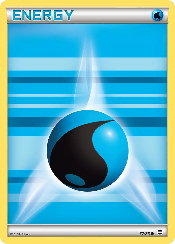 Image for Water Energy (77/83) [Generations] - Pokemon