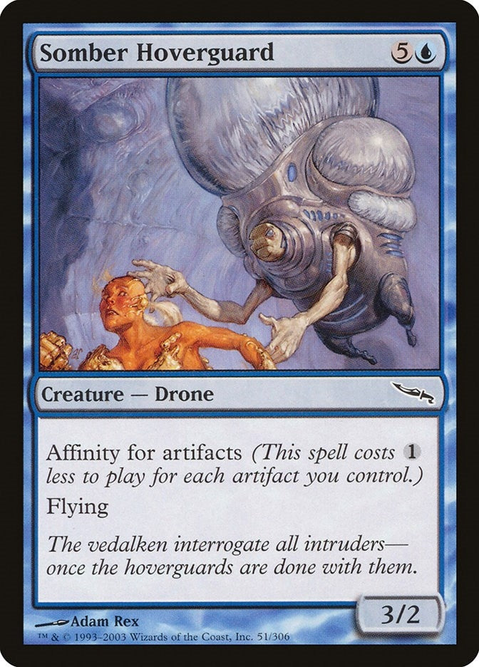 Image for Somber Hoverguard (51) [Mirrodin] - Magic: The Gathering
