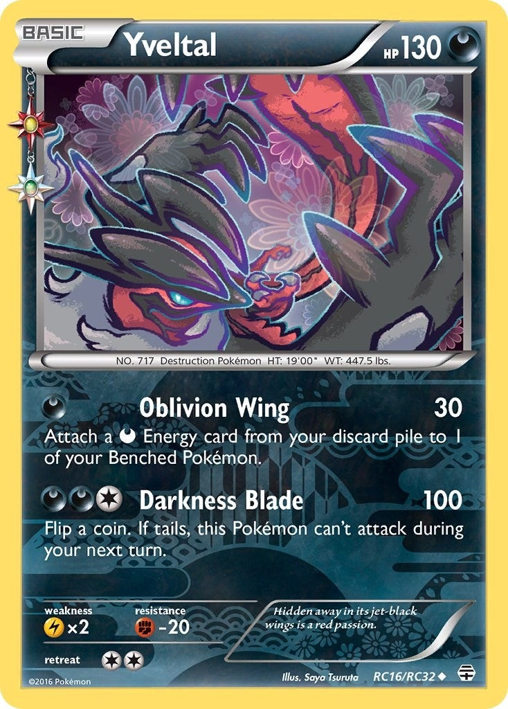 Image for Yveltal (RC16/RC32) [Generations: Radiant Collection] - Pokemon
