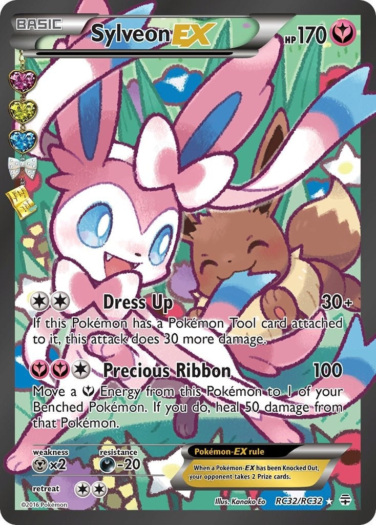 Image for Sylveon EX (Full Art) (RC32/RC32) [Generations: Radiant Collection] - Pokemon