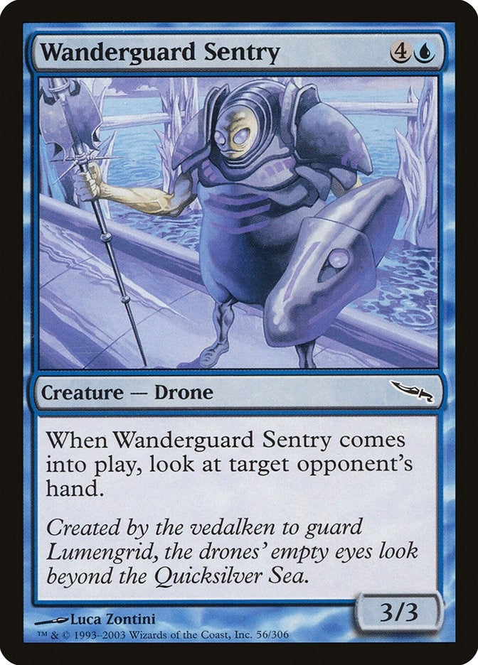 Image for Wanderguard Sentry (56) [Mirrodin] - Magic: The Gathering
