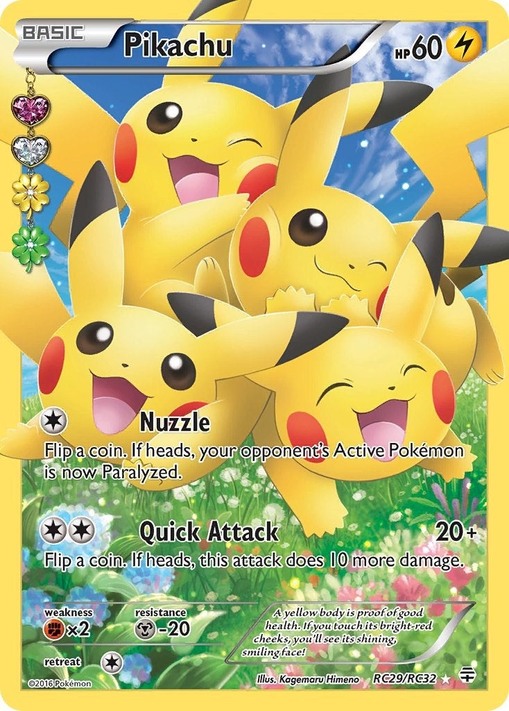 Image for Pikachu (Full Art) (RC29/RC32) [Generations: Radiant Collection] - Pokemon