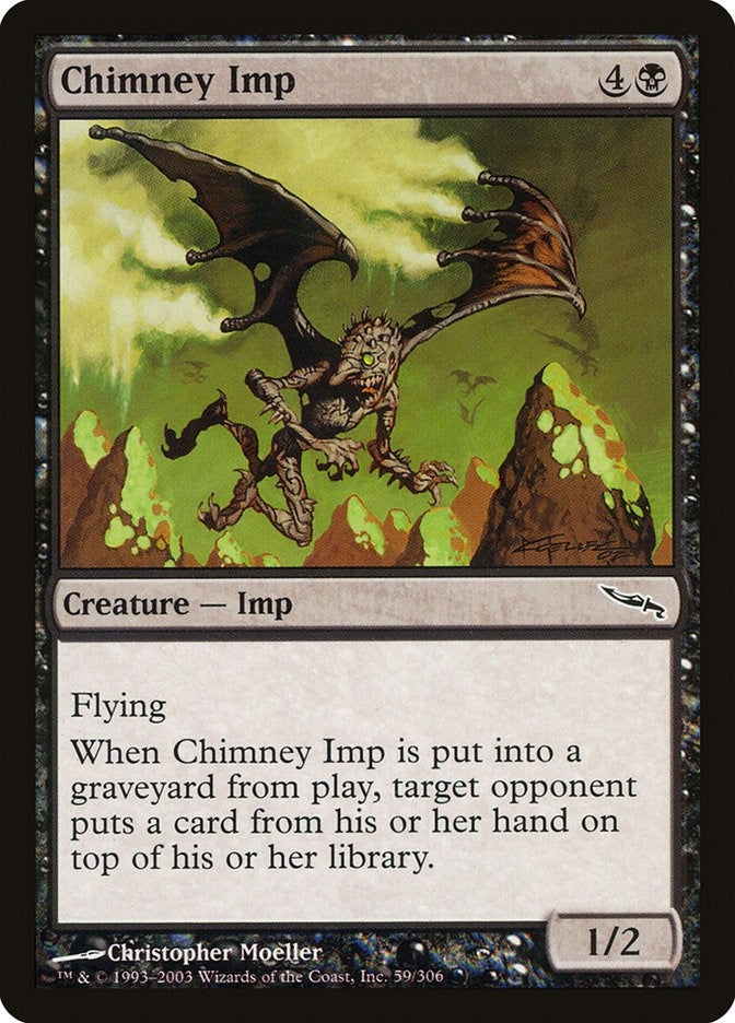 Image for Chimney Imp (59) [Mirrodin] - Magic: The Gathering
