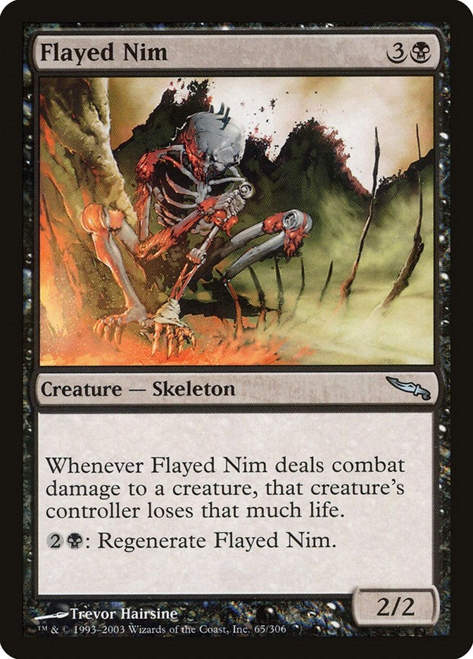 Image for Flayed Nim (65) [Mirrodin] - Magic: The Gathering