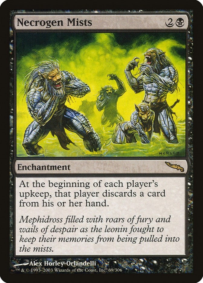 Image for Necrogen Mists (69) [Mirrodin] - Magic: The Gathering