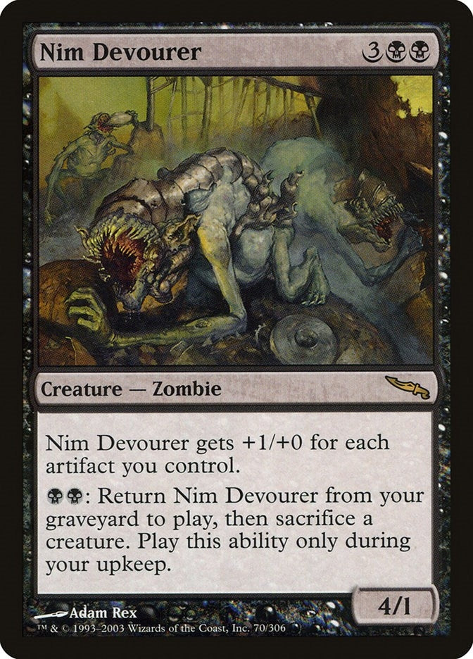Image for Nim Devourer (70) [Mirrodin] - Magic: The Gathering