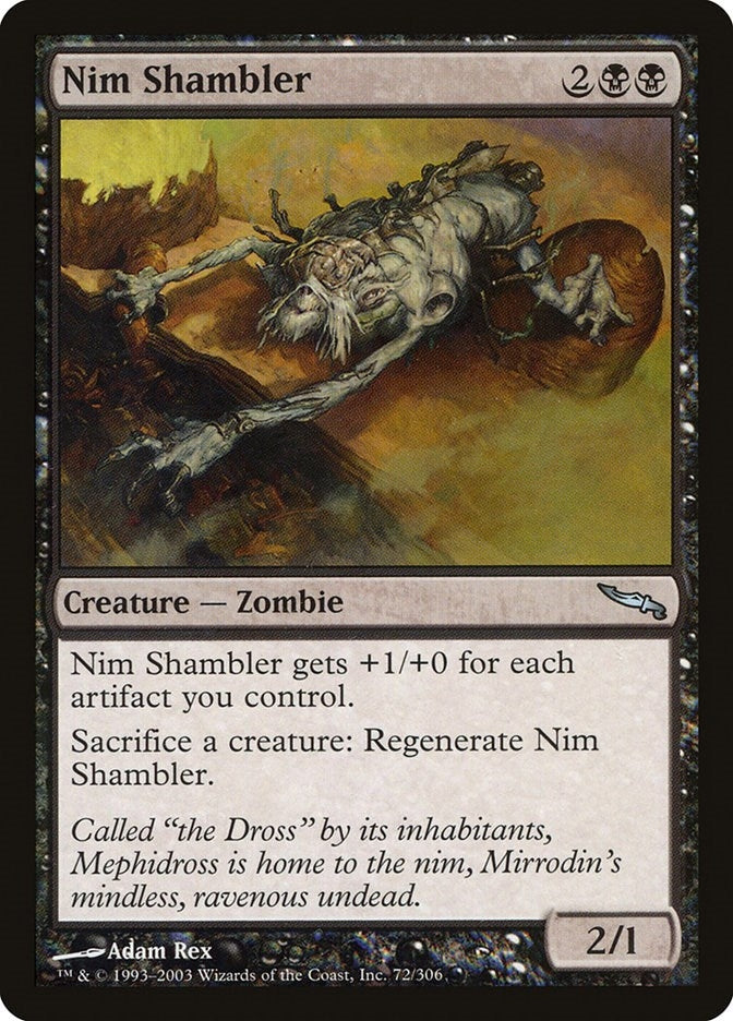 Image for Nim Shambler (72) [Mirrodin] - Magic: The Gathering