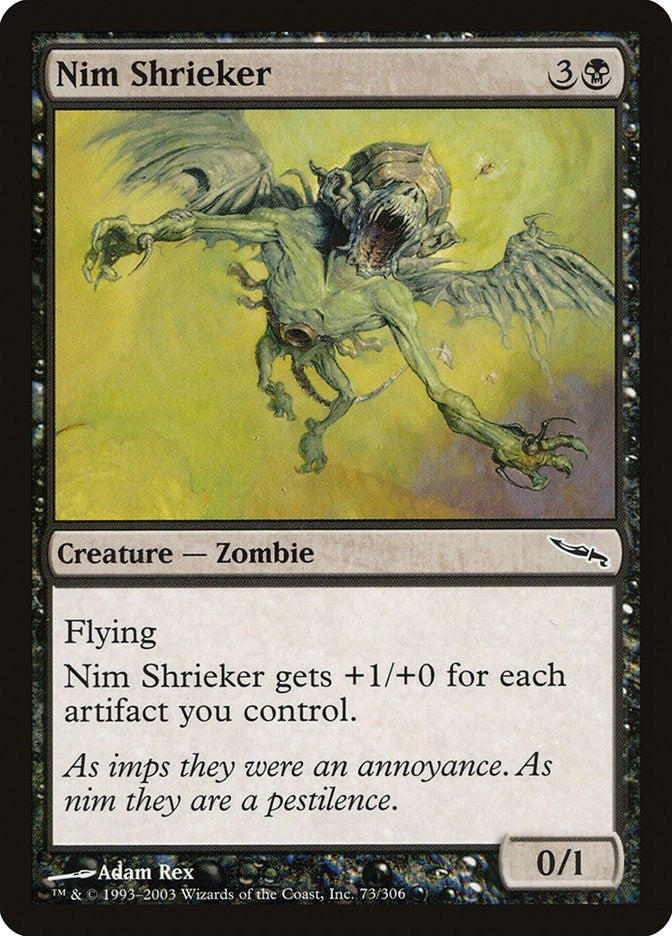 Image for Nim Shrieker (73) [Mirrodin] - Magic: The Gathering