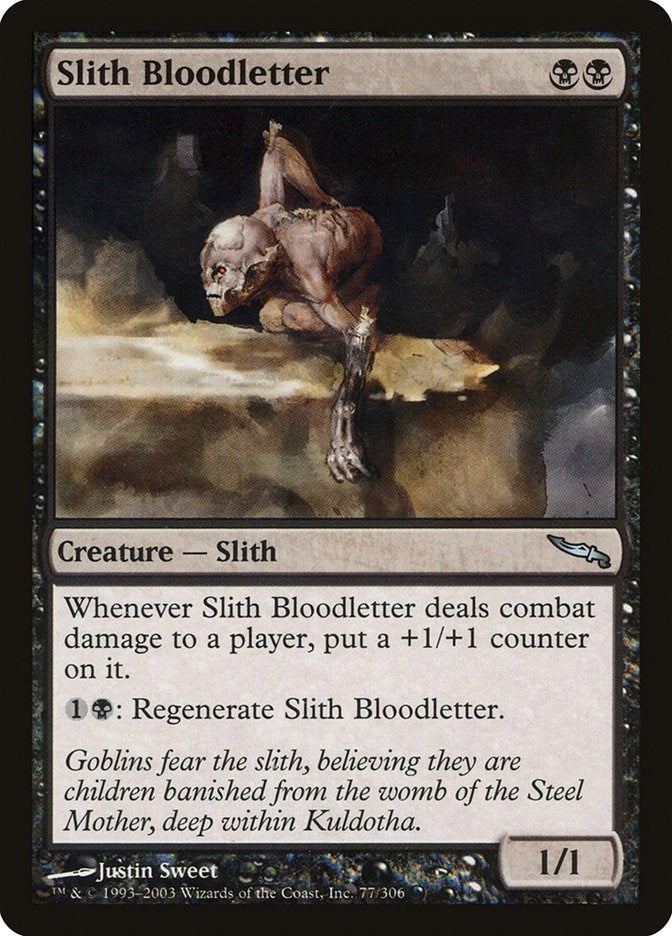 Image for Slith Bloodletter (77) [Mirrodin] - Magic: The Gathering