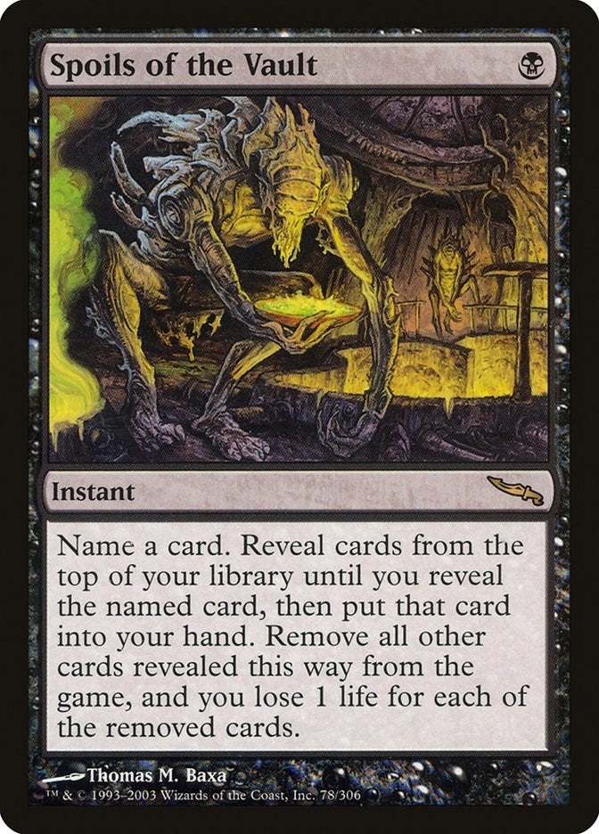 Image for Spoils of the Vault (78) [Mirrodin] - Magic: The Gathering