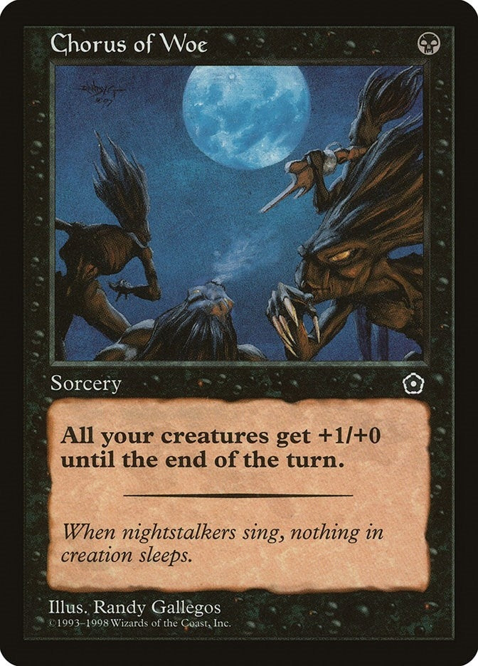 Image for Chorus of Woe [Portal Second Age] - Magic: The Gathering