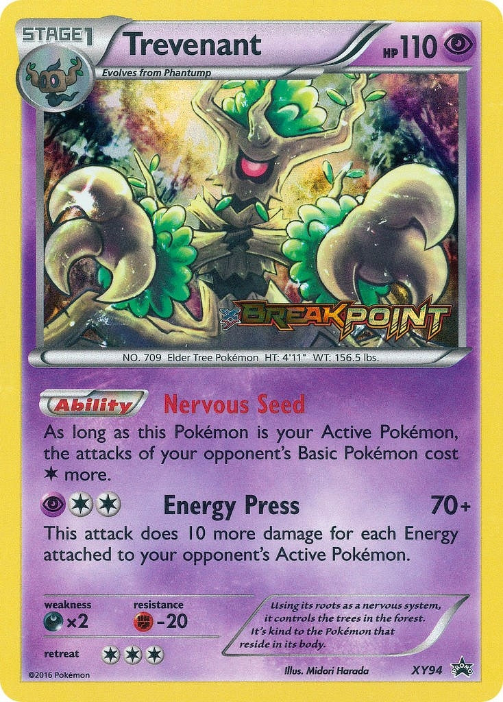 Image for Trevenant (Prerelease) (XY94) [XY Promos] - Pokemon