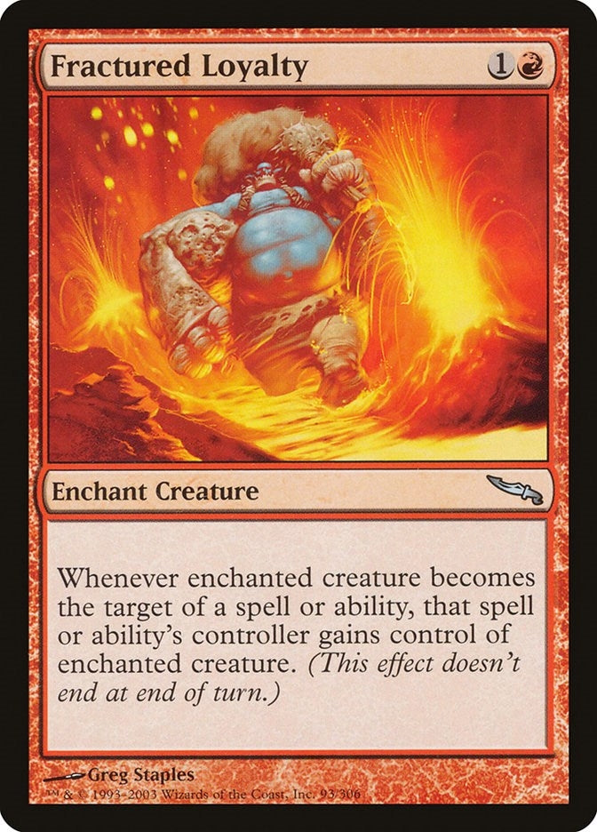 Image for Fractured Loyalty (93) [Mirrodin] - Magic: The Gathering