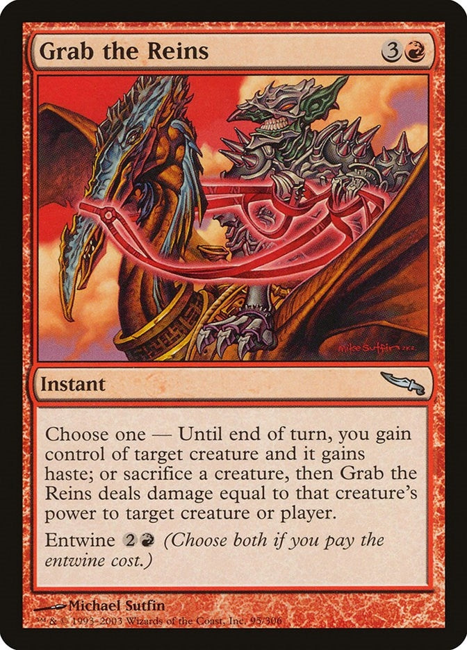 Image for Grab the Reins (95) [Mirrodin] - Magic: The Gathering