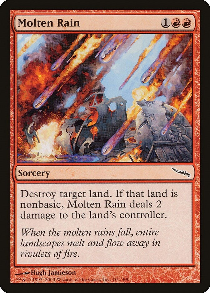 Image for Molten Rain (101) [Mirrodin] - Magic: The Gathering
