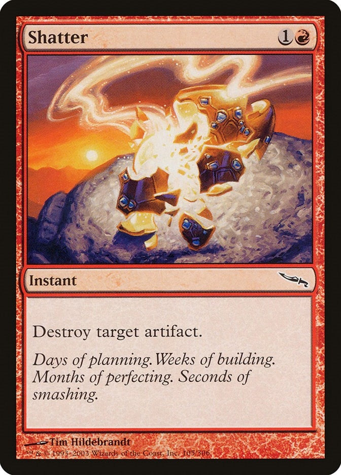 Image for Shatter (105) [Mirrodin] - Magic: The Gathering