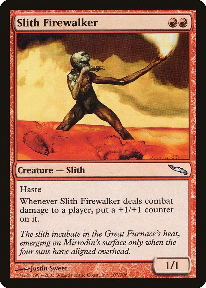 Image for Slith Firewalker (107) [Mirrodin] - Magic: The Gathering