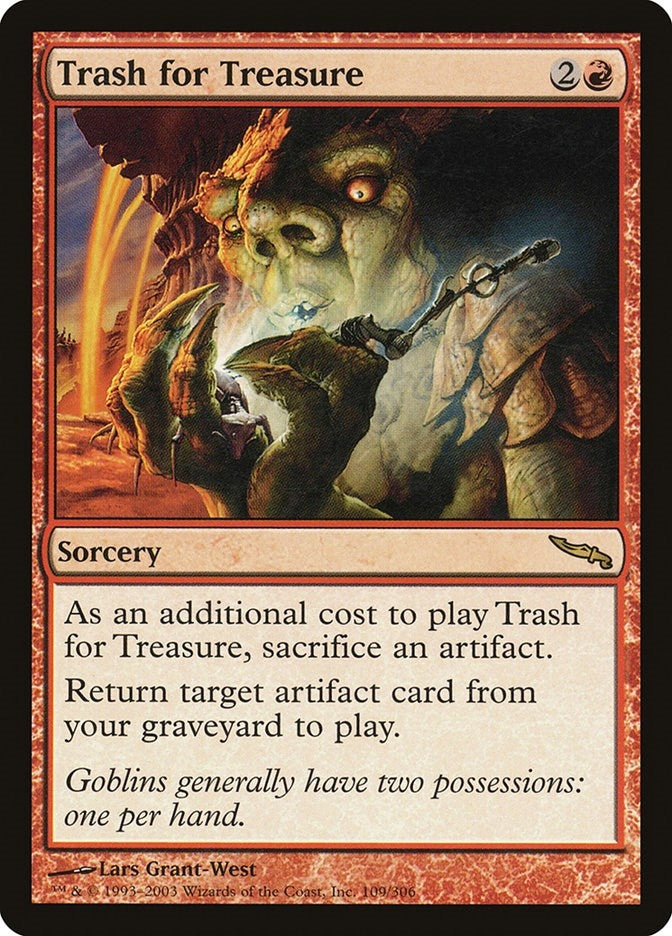 Image for Trash for Treasure (109) [Mirrodin] - Magic: The Gathering