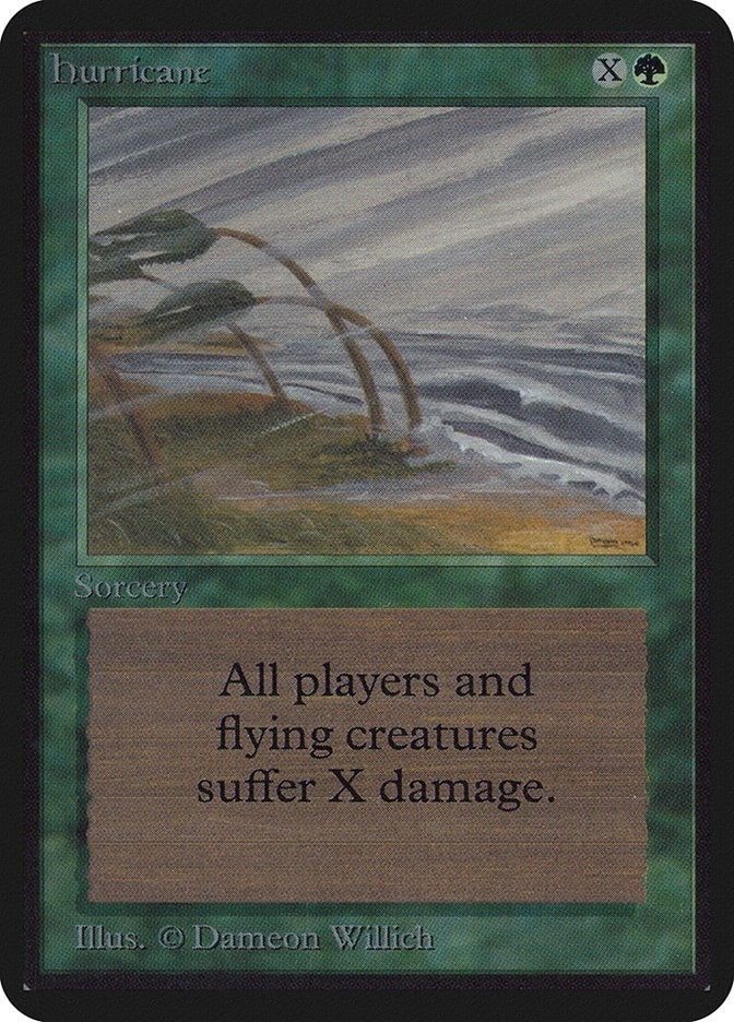 Image for Hurricane [Alpha Edition] - Magic: The Gathering