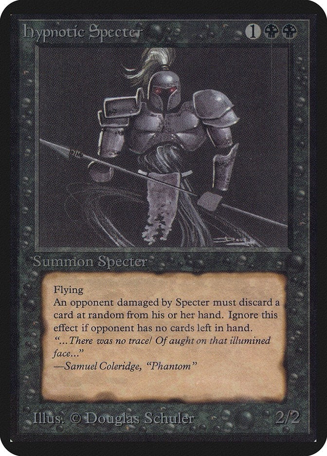 Image for Hypnotic Specter [Alpha Edition] - Magic: The Gathering