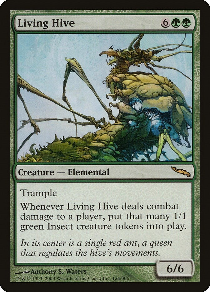 Image for Living Hive (124) [Mirrodin] - Magic: The Gathering