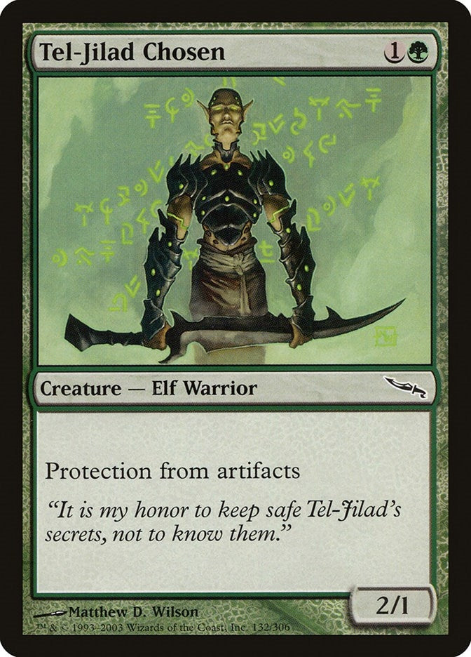 Image for Tel-Jilad Chosen (132) [Mirrodin] - Magic: The Gathering
