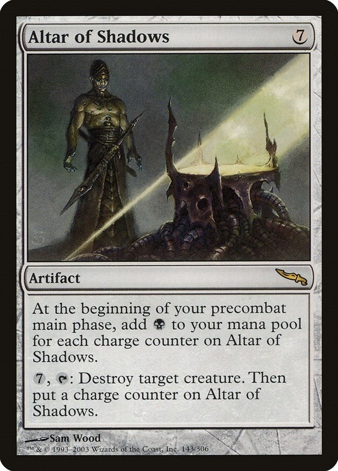 Image for Altar of Shadows (143) [Mirrodin] - Magic: The Gathering