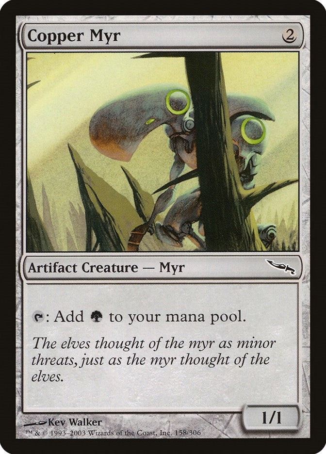 Image for Copper Myr (158) [Mirrodin] - Magic: The Gathering