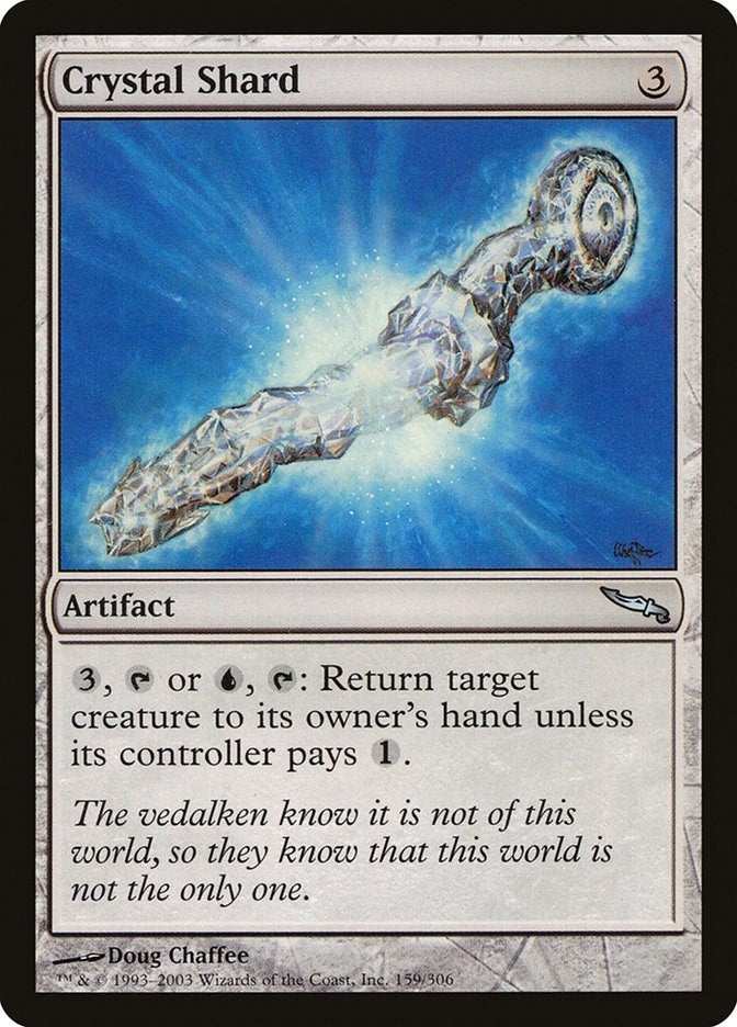 Image for Crystal Shard (159) [Mirrodin] - Magic: The Gathering