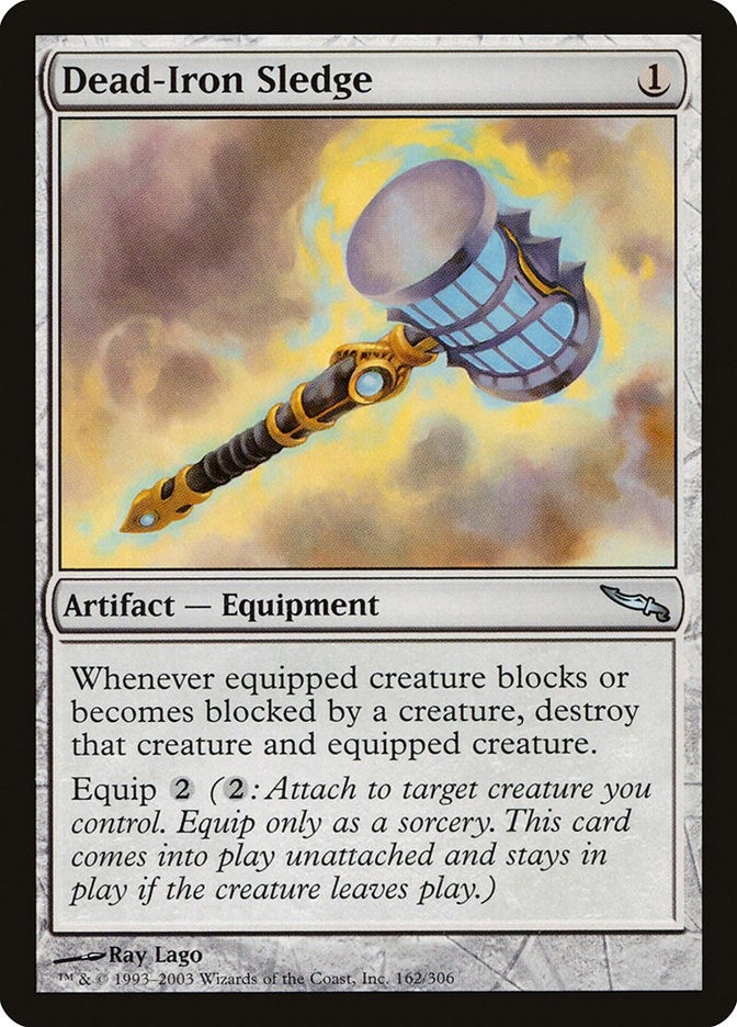 Image for Dead-Iron Sledge (162) [Mirrodin] - Magic: The Gathering