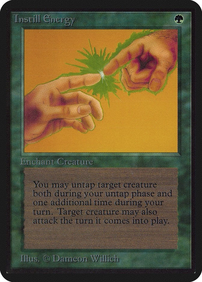 Image for Instill Energy [Alpha Edition] - Magic: The Gathering