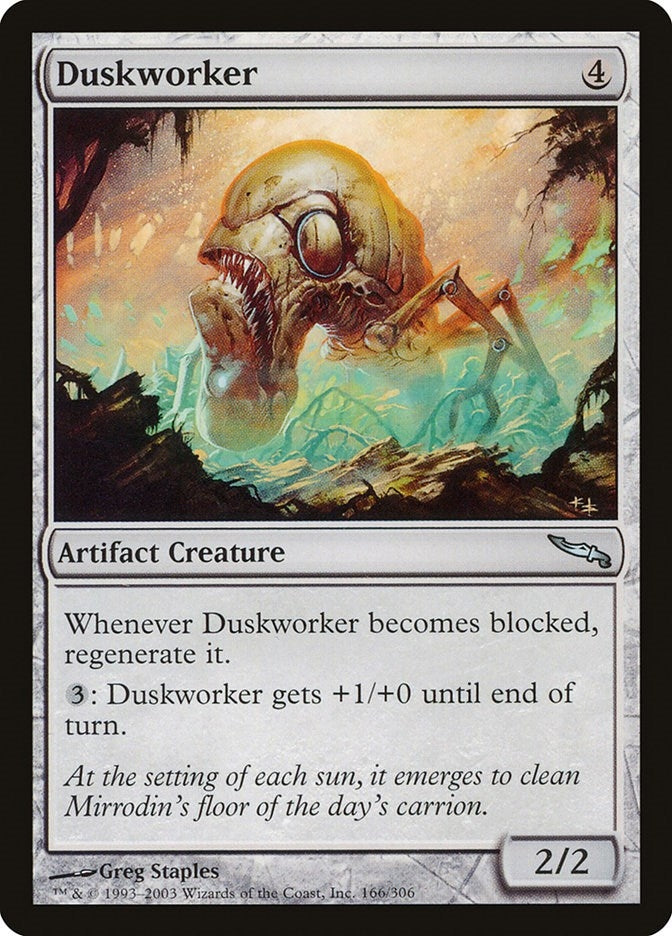Image for Duskworker (166) [Mirrodin] - Magic: The Gathering