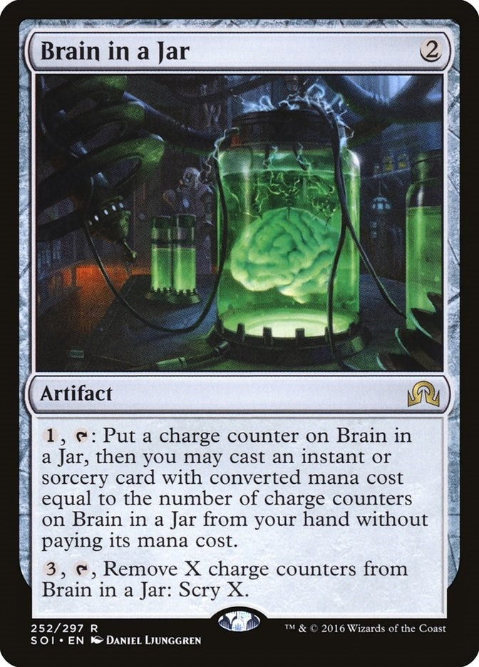 Image for Brain in a Jar (252) [Shadows over Innistrad] - Magic: The Gathering