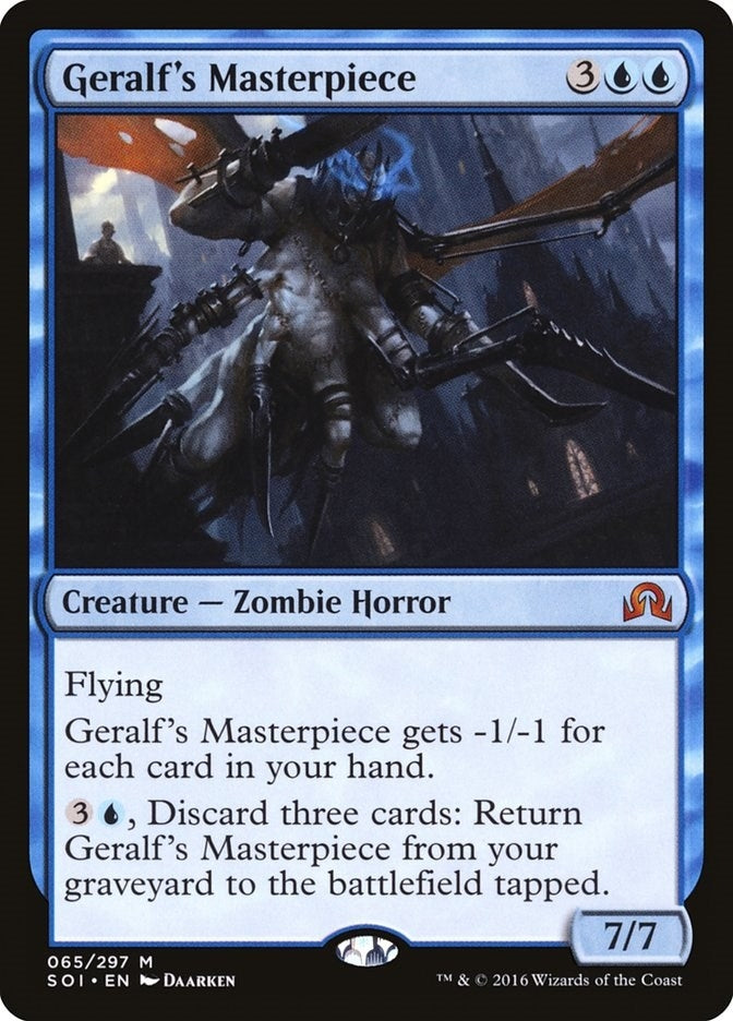 Image for Geralf's Masterpiece (65) [Shadows over Innistrad] - Magic: The Gathering
