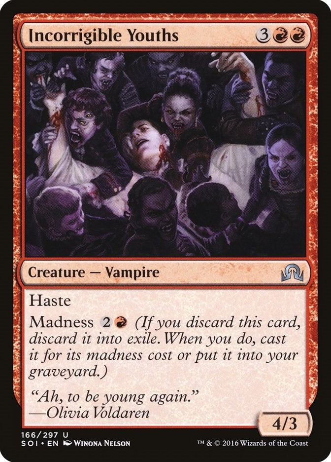 Image for Incorrigible Youths (166) [Shadows over Innistrad] - Magic: The Gathering