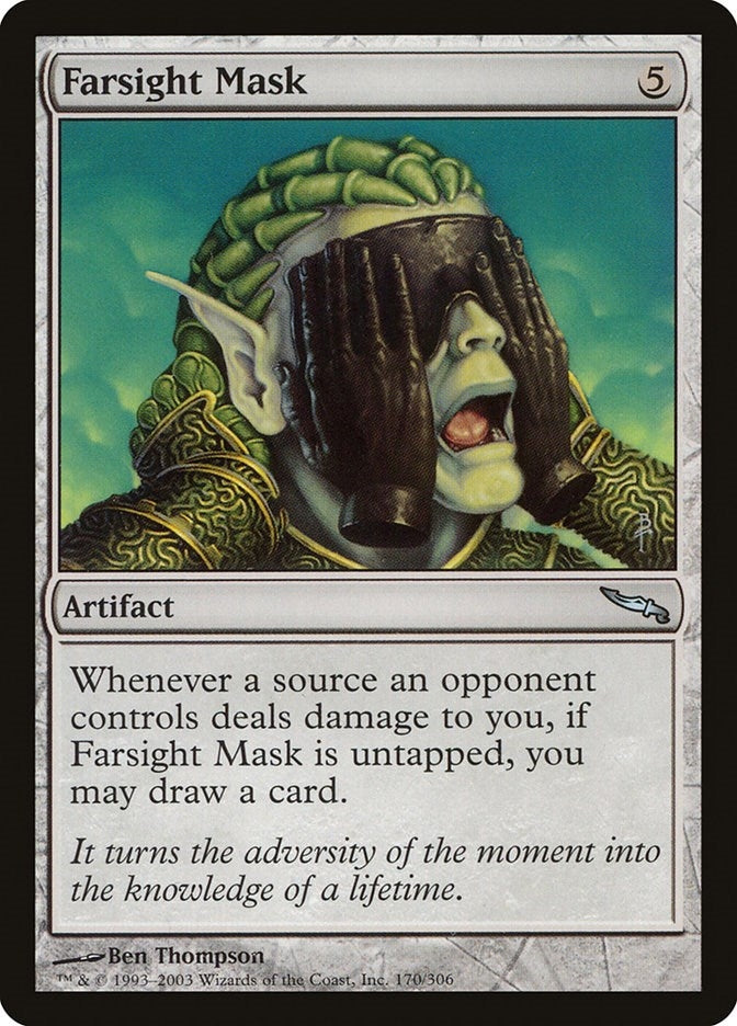Image for Farsight Mask (170) [Mirrodin] - Magic: The Gathering