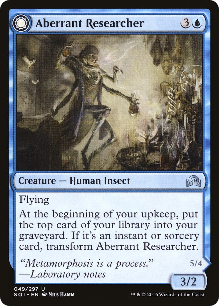 Image for Aberrant Researcher (49) [Shadows over Innistrad] - Magic: The Gathering