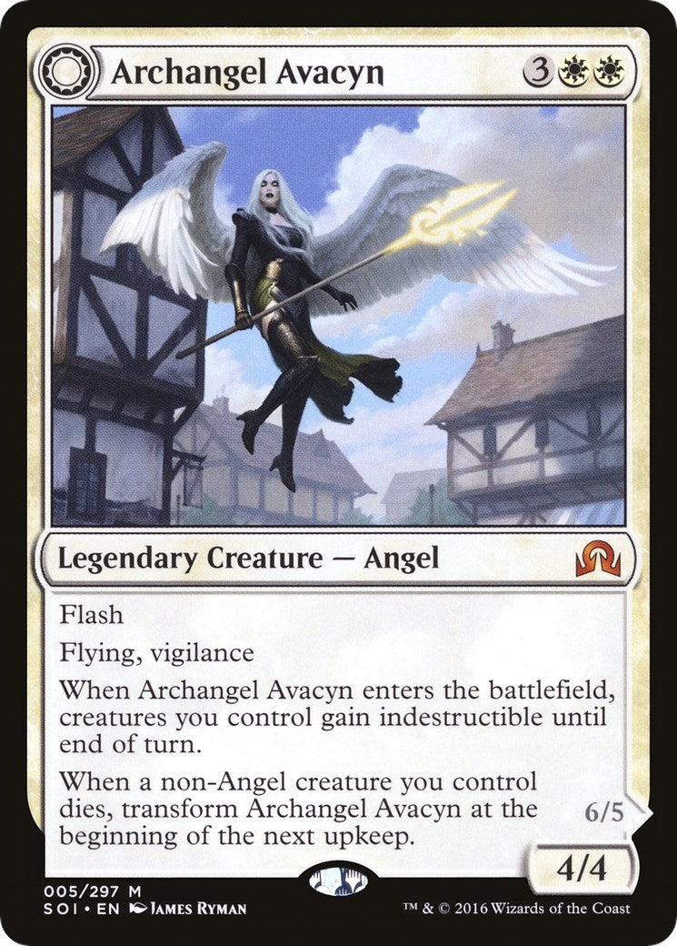 Image for Archangel Avacyn (5) [Shadows over Innistrad] - Magic: The Gathering