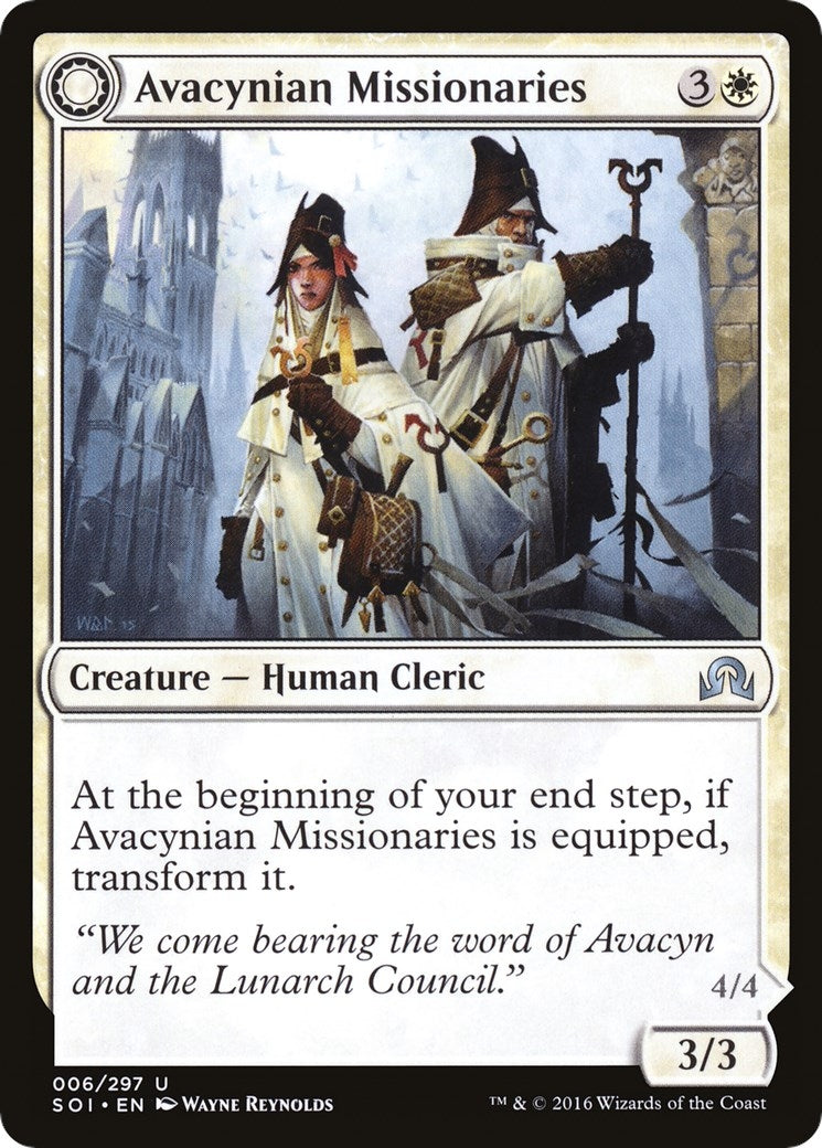 Image for Avacynian Missionaries (6) [Shadows over Innistrad] - Magic: The Gathering