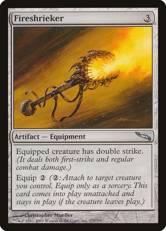 Image for Fireshrieker (171) [Mirrodin] - Magic: The Gathering