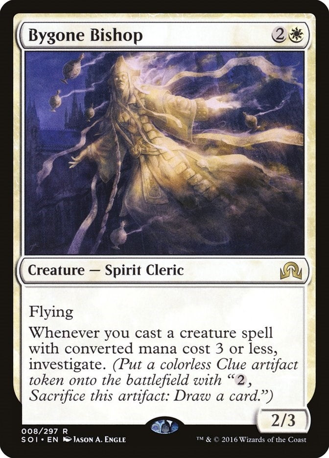 Image for Bygone Bishop (8) [Shadows over Innistrad] - Magic: The Gathering