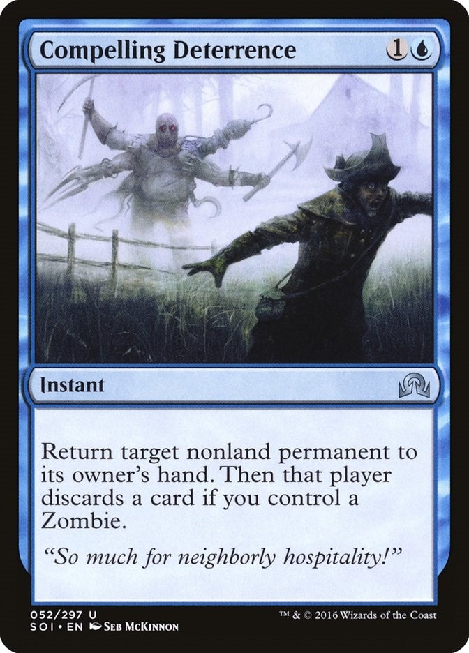 Image for Compelling Deterrence (52) [Shadows over Innistrad] - Magic: The Gathering