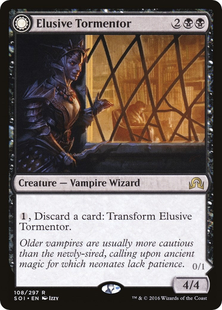 Image for Elusive Tormentor (108) [Shadows over Innistrad] - Magic: The Gathering