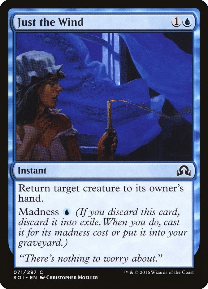Image for Just the Wind (71) [Shadows over Innistrad] - Magic: The Gathering