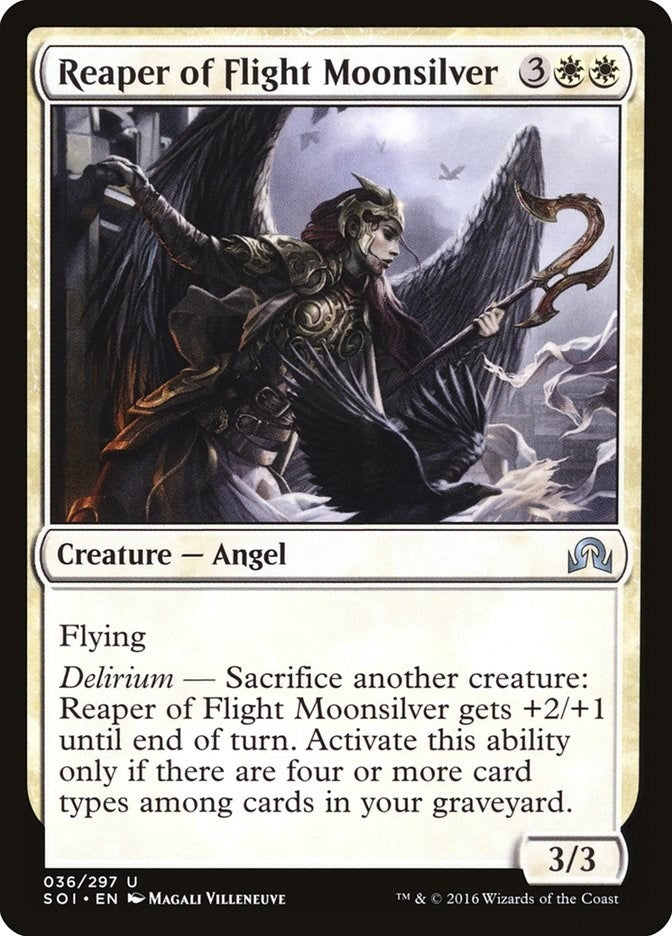 Image for Reaper of Flight Moonsilver (36) [Shadows over Innistrad] - Magic: The Gathering