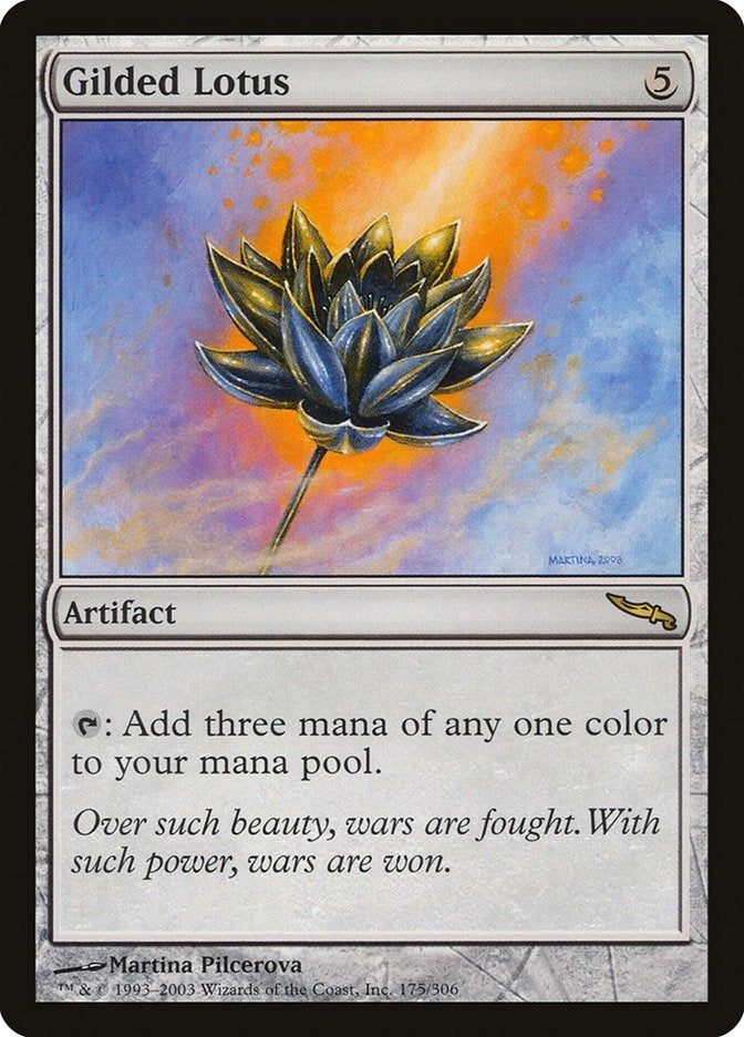 Image for Gilded Lotus (175) [Mirrodin] - Magic: The Gathering