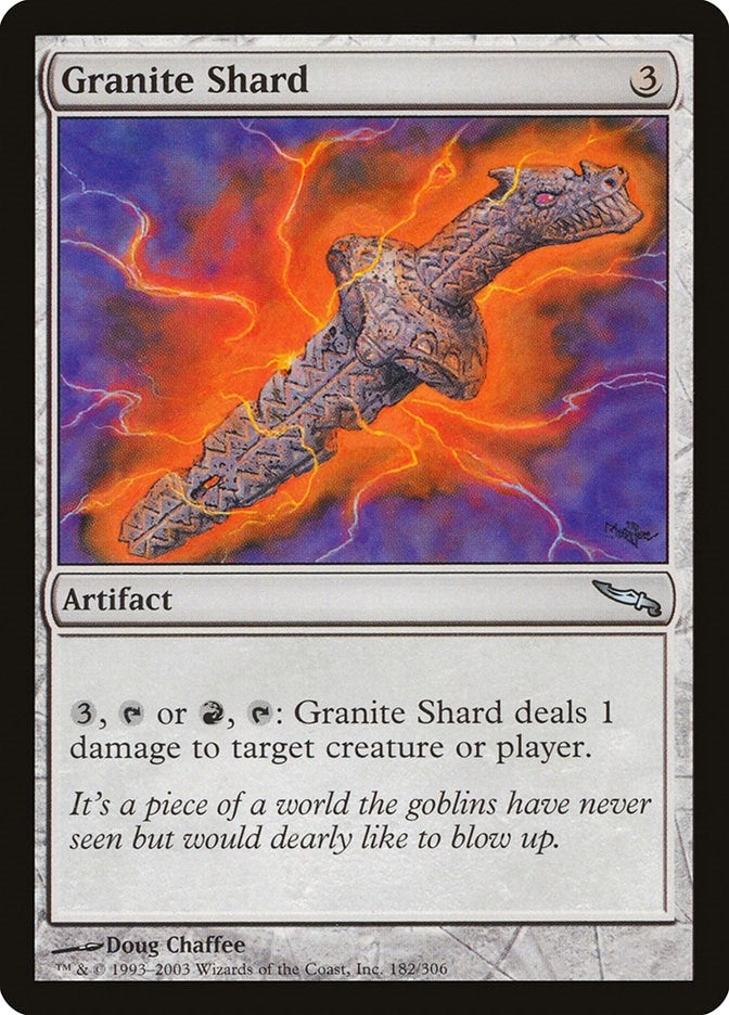 Image for Granite Shard (182) [Mirrodin] - Magic: The Gathering
