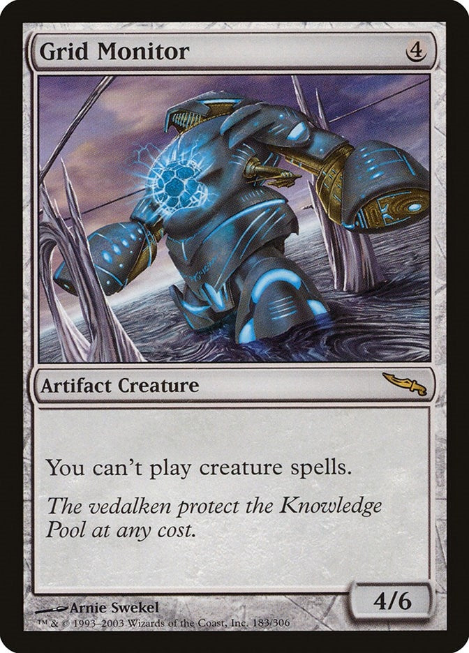 Image for Grid Monitor (183) [Mirrodin] - Magic: The Gathering