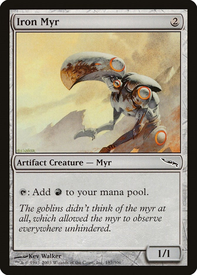 Image for Iron Myr (187) [Mirrodin] - Magic: The Gathering